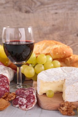 peynir ve Yeşil üzüm