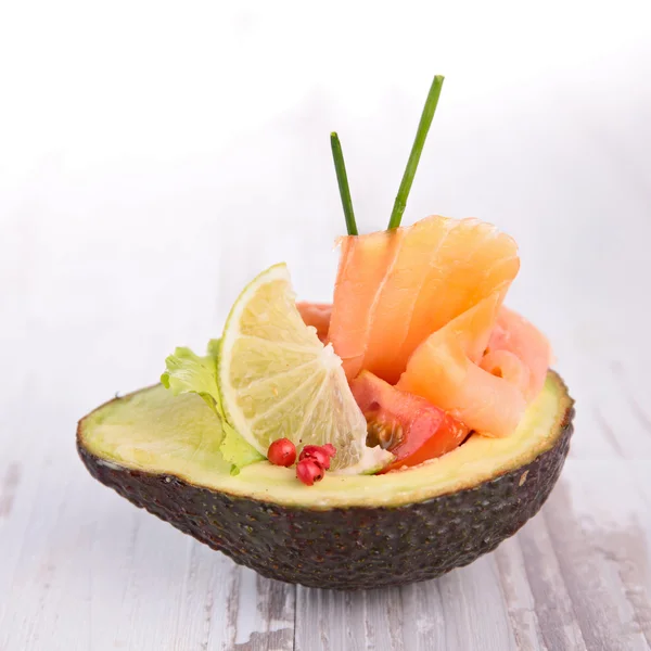 Avokado Salatası — Stok fotoğraf