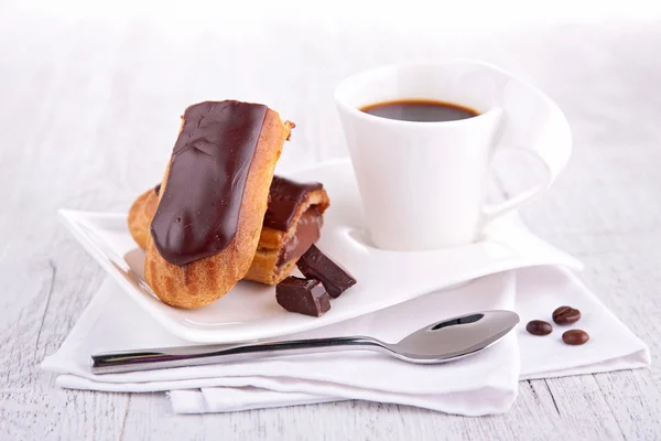 Coffee and pastry — Stock Photo, Image