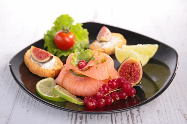 Smoked salmon — Stock Photo, Image