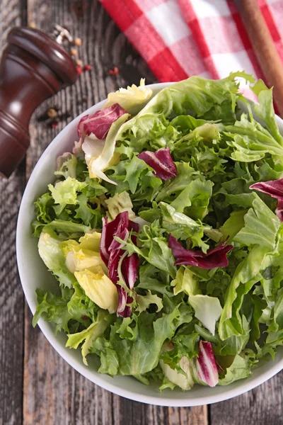 Salade met sla — Stockfoto