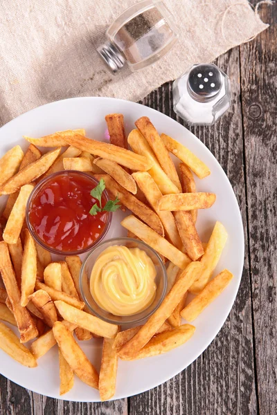 French fries chips — Stock Photo, Image