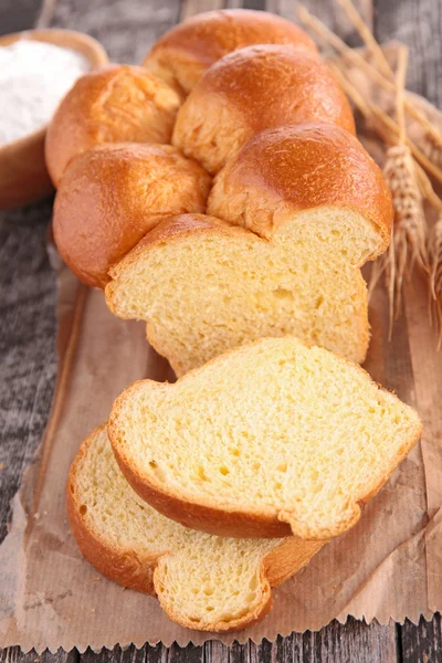 Brioche taart — Stockfoto