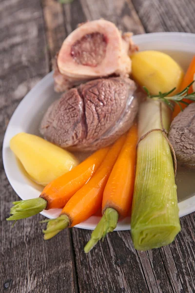 Vegetable and beef — Stock Photo, Image
