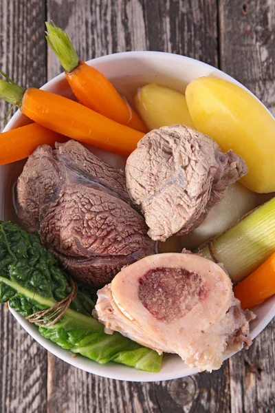 Vegetable and beef — Stock Photo, Image