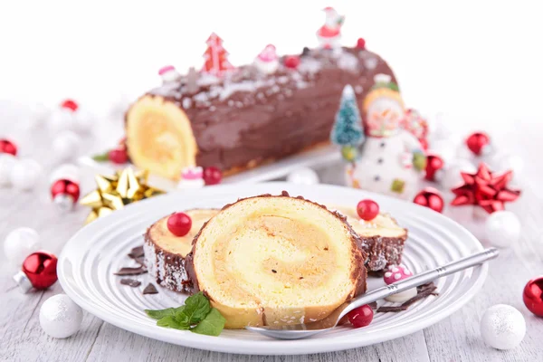 Christmas dessert — Stockfoto