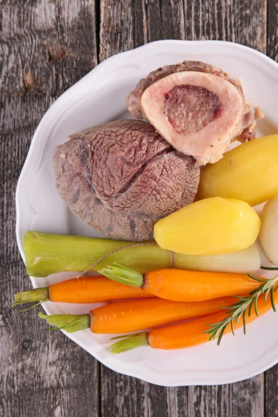 Vegetable and beef — Stock Photo, Image