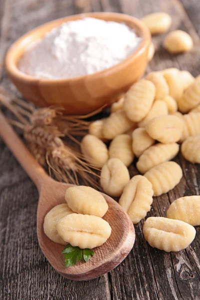 Rå gnocchi — Stockfoto