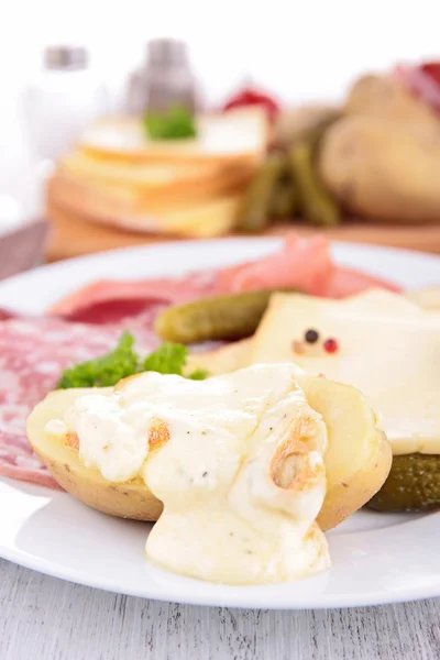 Raclette, fondue — Photo