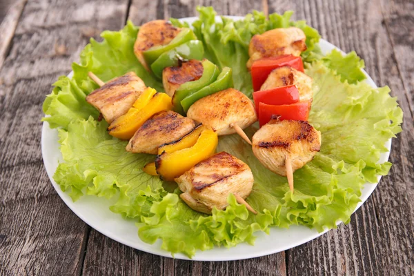 Kuřecí kebab — Stock fotografie