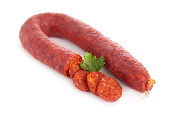 Λουκάνικο chorizo — Φωτογραφία Αρχείου