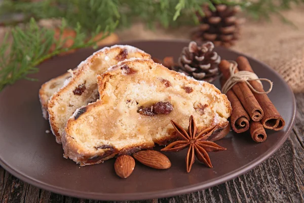 Christmas stollen — Stockfoto