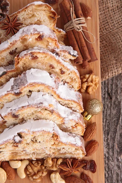 크리스마스 stollen — 스톡 사진