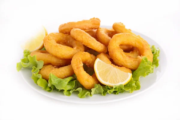 Fried calamari — Stock Photo, Image