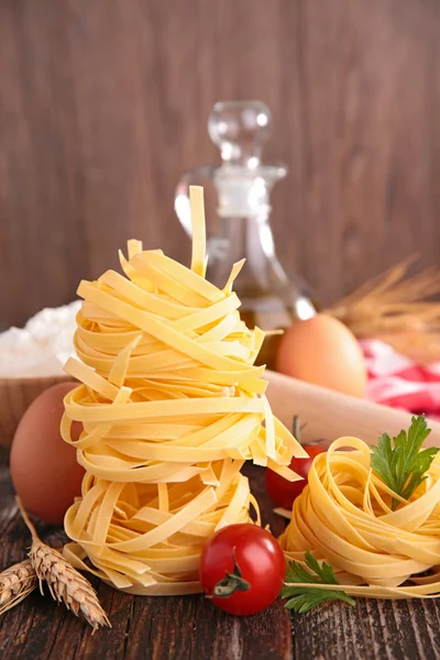 Pasta cruda italiana — Foto Stock