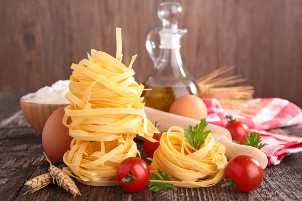 Pasta cruda italiana — Foto Stock