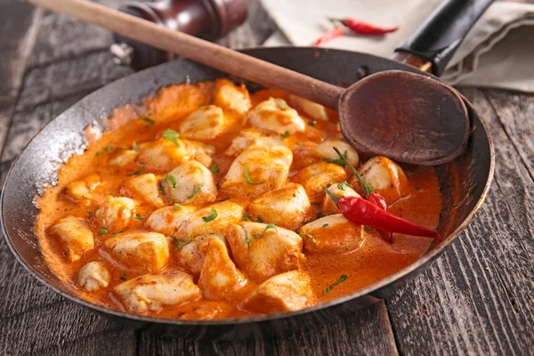 Chicken curry — Stock Photo, Image