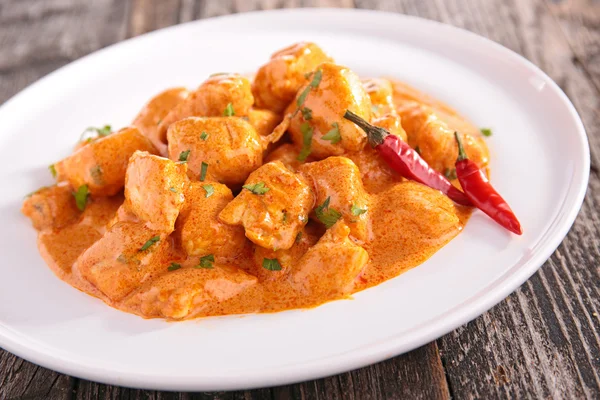 Chicken curry — Stock Photo, Image