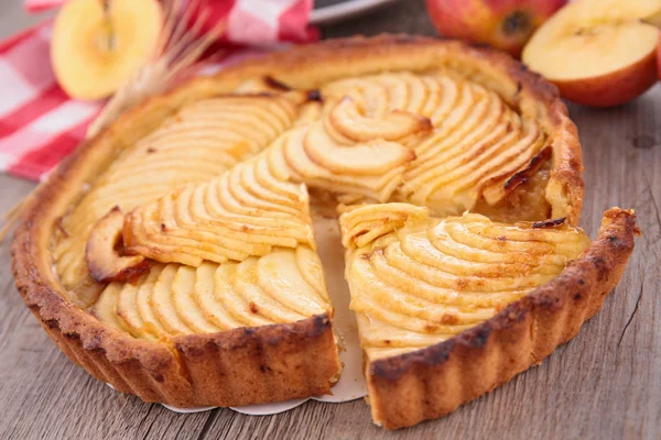 Torta de maçã — Fotografia de Stock