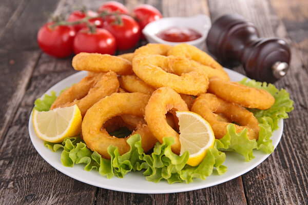 Fried calamari