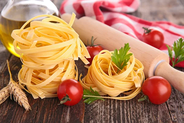 Pasta cruda italiana — Foto Stock