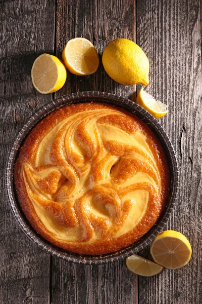 Torta al limone — Foto Stock