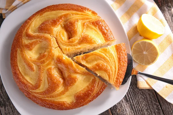 Zitronenkuchen — Stockfoto