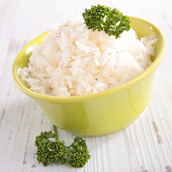 Bowl of rice — Stock Photo, Image