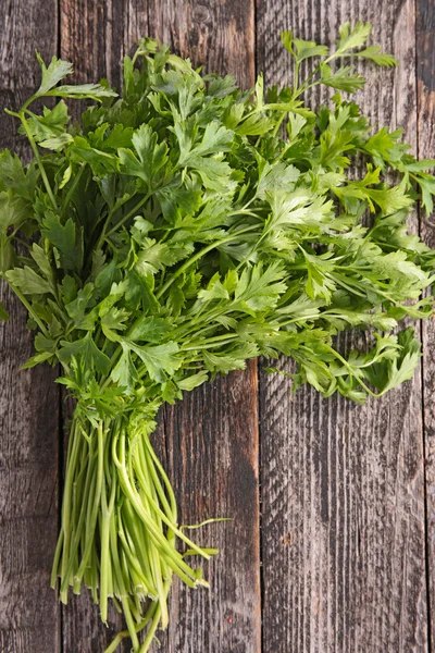 Green fresh parsley — Stock Photo, Image