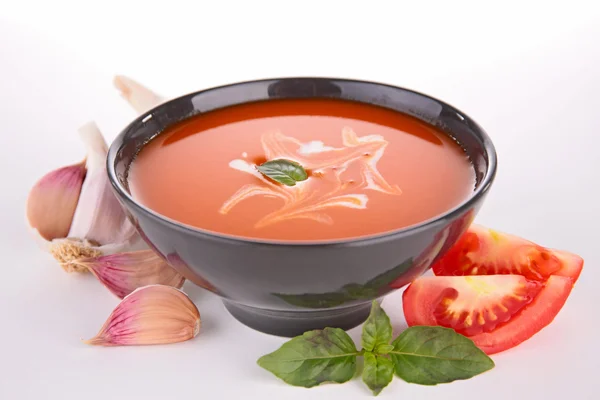 Tomato soup — Stock Image Tomato soup Royalty Free Stock Photos