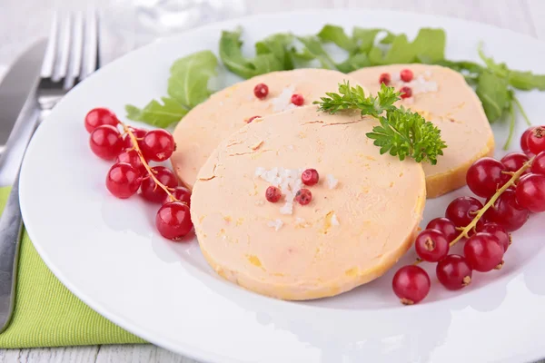 Smakelijke foie gras — Stockfoto