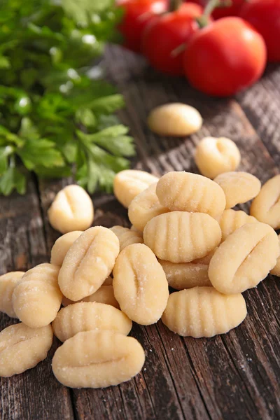 Rohe Gnocchi — Stockfoto