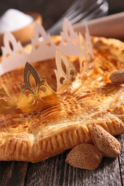 Galette avec couronne — Photo