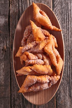 Bugnes, ekmek Melek kanatları