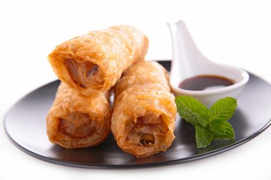 Bahar rulo yakın çekim