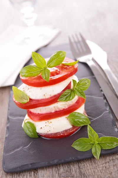 Tasty caprese salad — Stock Photo, Image