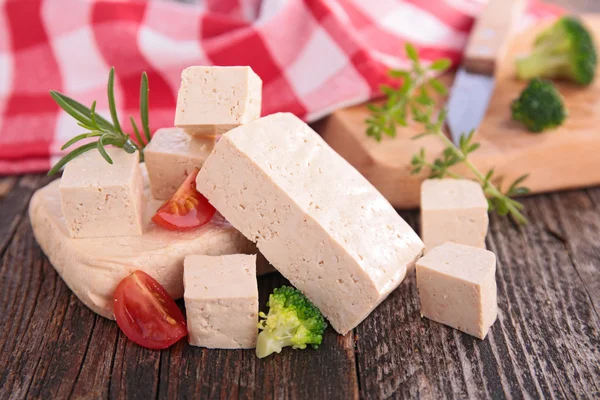 Čerstvé tofu — Stock fotografie