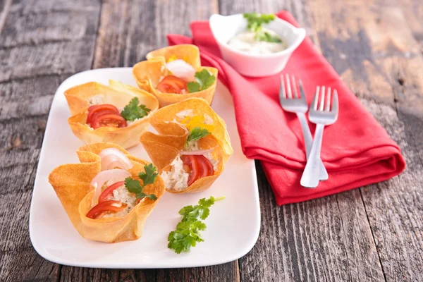 Finger food, buffet food — Stock Photo, Image