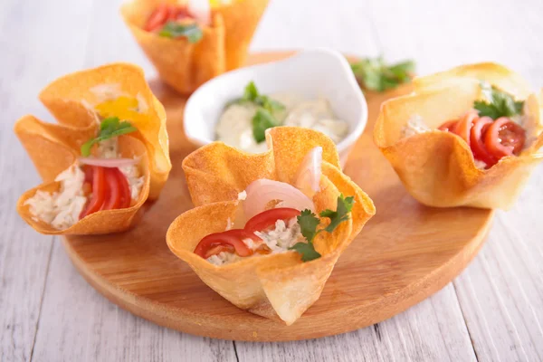 Comida para los dedos, comida buffet — Foto de Stock