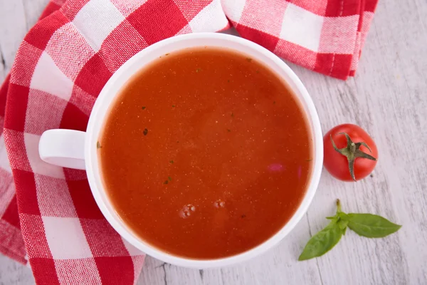 Sopa de tomate — Fotografia de Stock