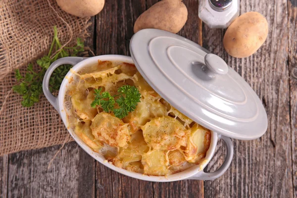 Tasty fresh gratin — Stock Photo, Image