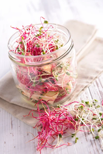 Salada vegetariana fresca — Fotografia de Stock