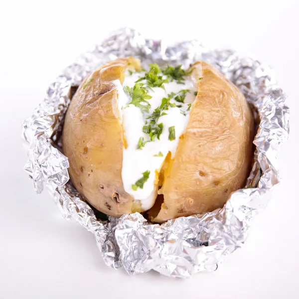 Tasty baked potato — Stock Photo, Image