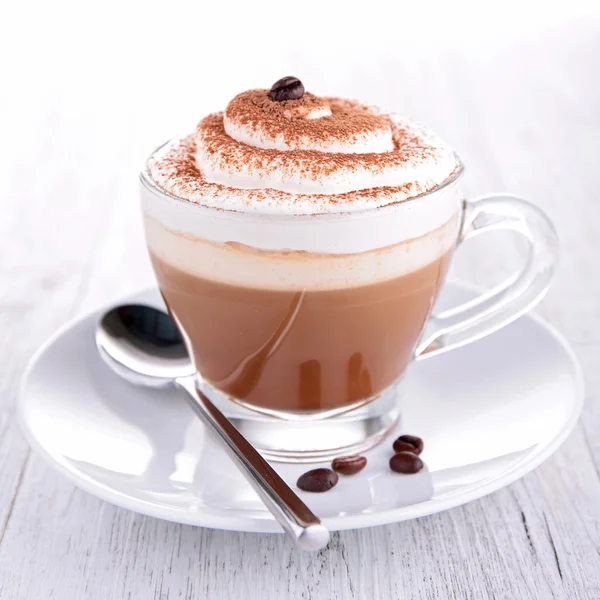 Coffee and cream — Stock Photo, Image