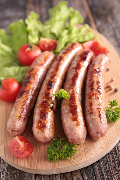 Grilled sausages — Stock Photo, Image