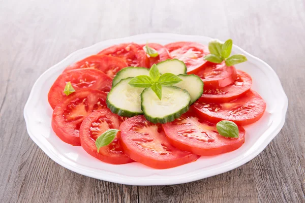 Tomatensalat — Stockfoto