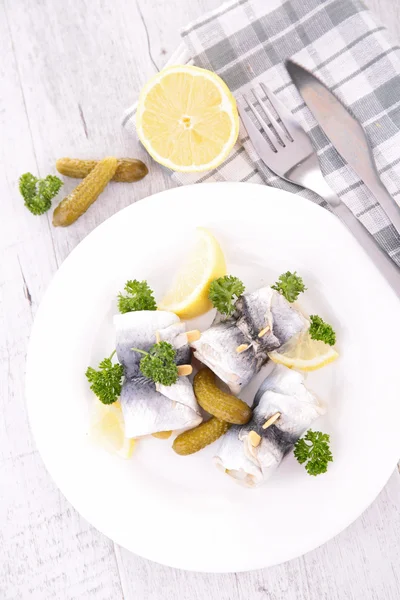 Roll-Fischfilet — Stockfoto