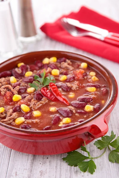 Chili con carne — Photo