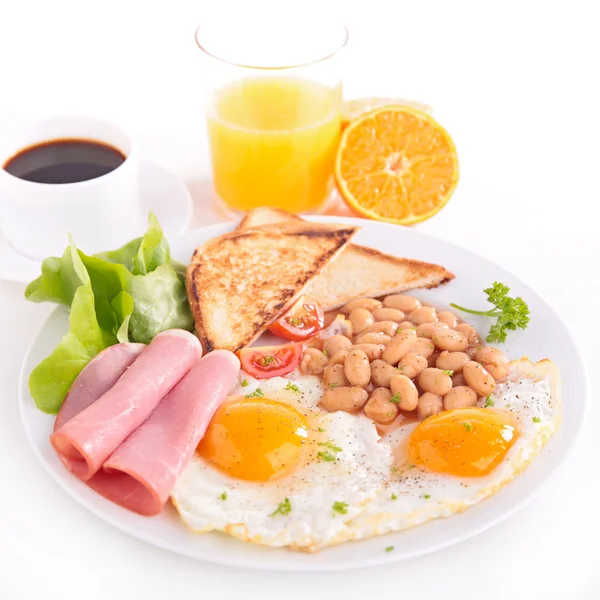 Смачні англійський сніданок — стокове фото