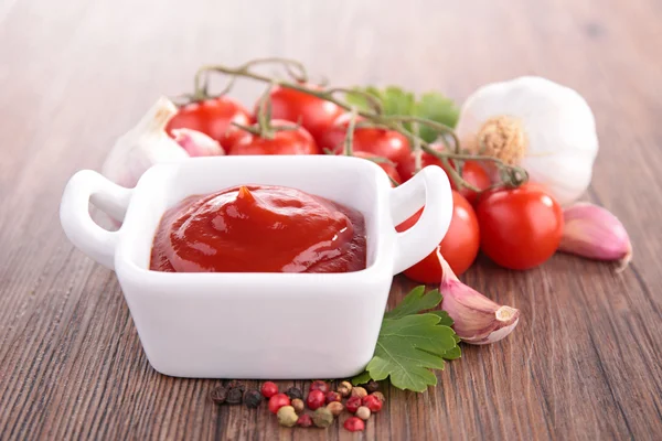 Tomatensauce, Ketchup — Stockfoto